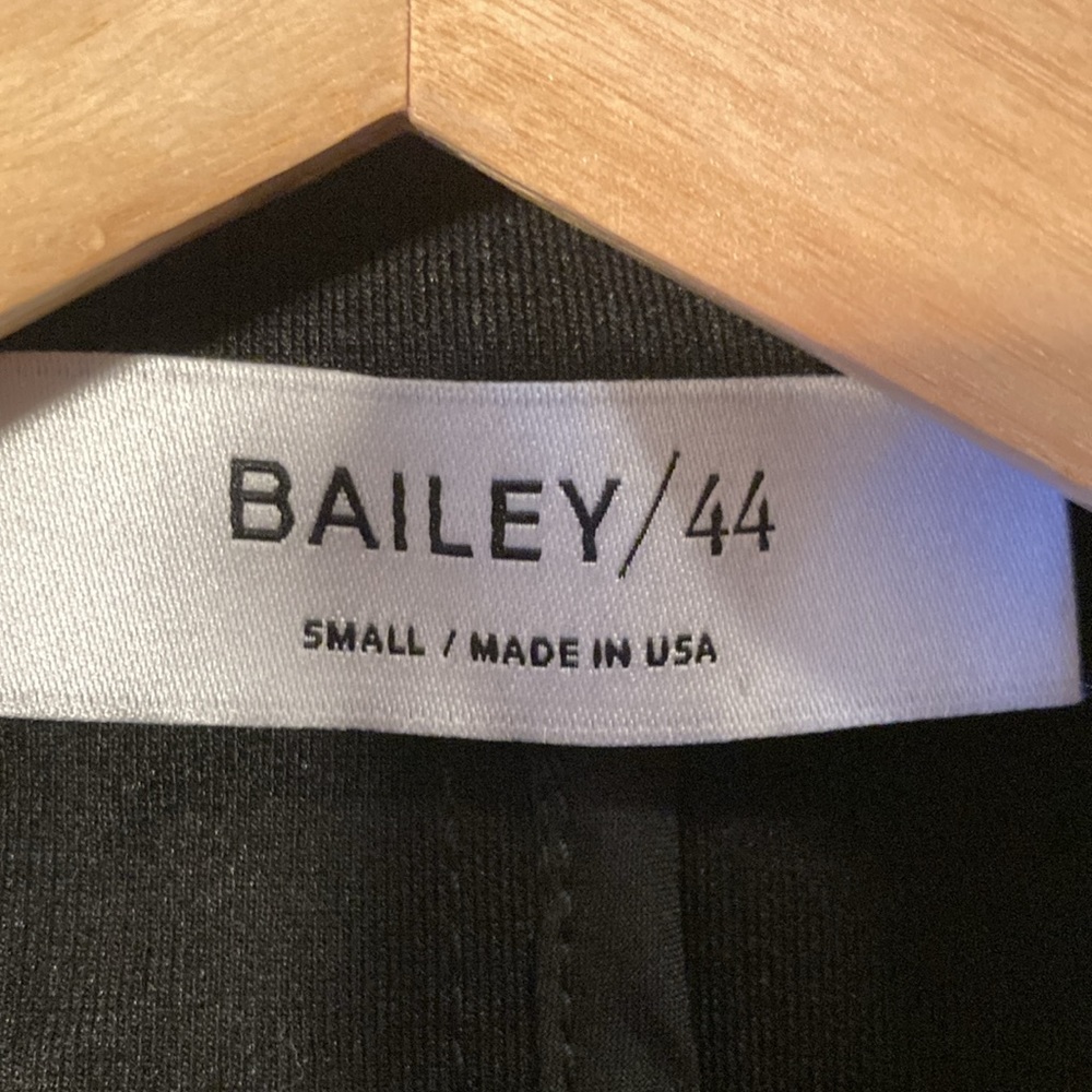 Bailey‎ 44 Audrey Mixed Media Blazer Black Small - Picture 4 of 6